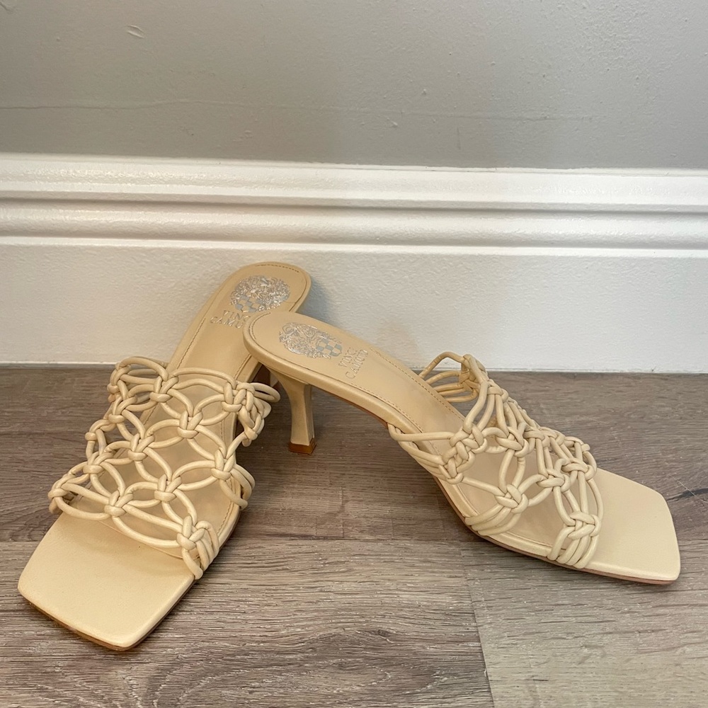 Vince Camuto beige Sandals